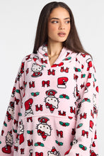 Hello Kitty Stocking Printed Oversized Blanket Hoodie thumbnail 2