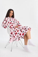 Hello Kitty Stocking Printed Oversized Blanket Hoodie thumbnail 5