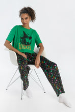 Ensemble pyjama en velour imprimé Wicked Elphaba thumbnail 5