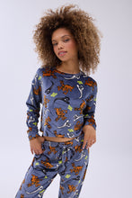 Scooby-Doo Printed Velour Pajama Jogger And Tee Set thumbnail 2