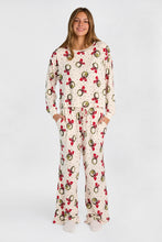 Ensemble haut à manche longue et pantalon pyjama à jambe large imprimé des fêtes Le Grincheux thumbnail 1