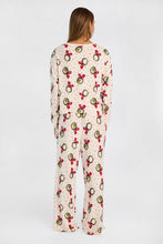 Ensemble haut à manche longue et pantalon pyjama à jambe large imprimé des fêtes Le Grincheux thumbnail 4
