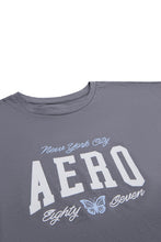 T-shirt décontractée imprimé graphique AERO New York City Butterfly thumbnail 2