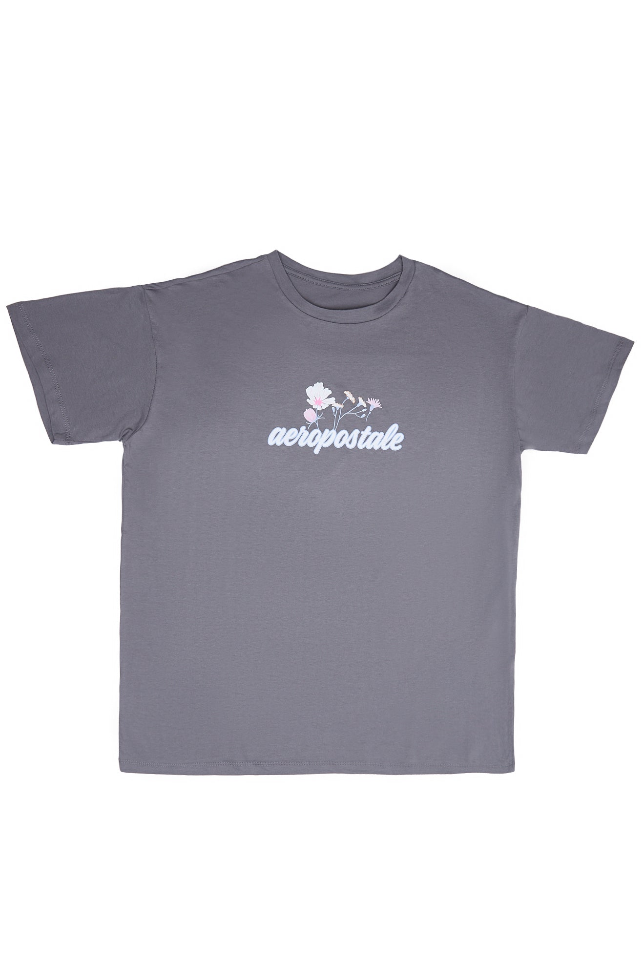Aéropostale Flowers Graphic Relaxed Tee