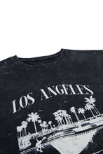 T-shirt décontracté imprimé graphique Los Angeles California thumbnail 2