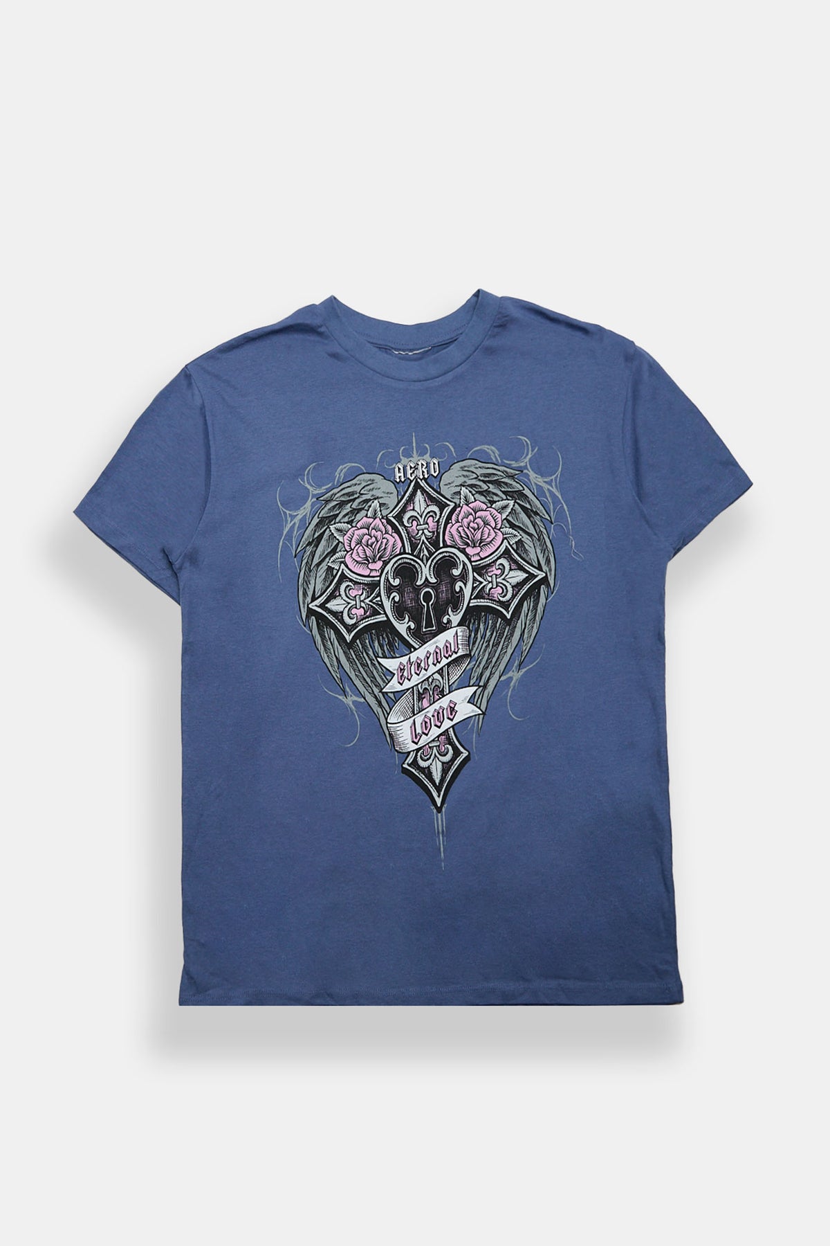 AERO Eternal Love Graphic Relaxed Boyfriend Tee
