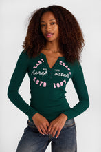 Haut henley à manches longues à graphique Aéropostale East Coast Established 1987 thumbnail 1