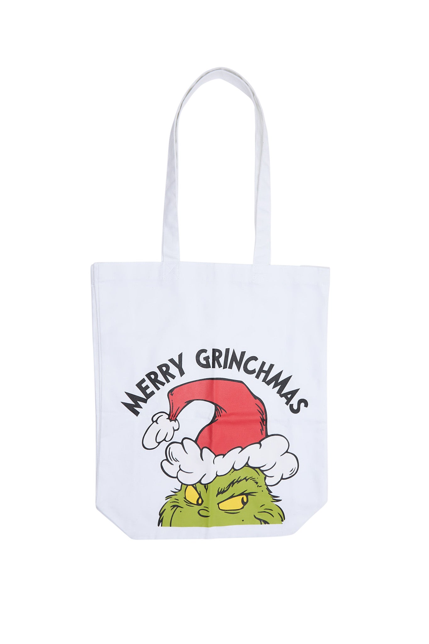 Merry Grinchmas Printed Tote Bag