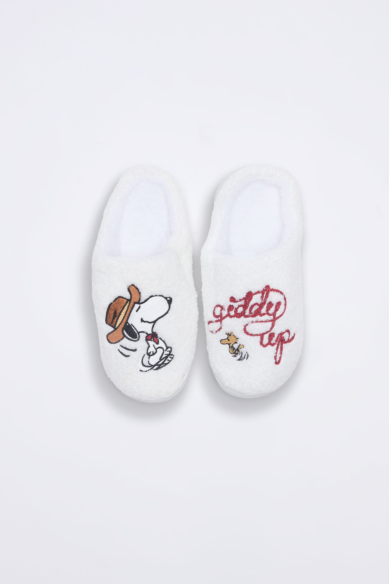 Pantoufles pelucheux Peanuts Snoopy Giddy Up