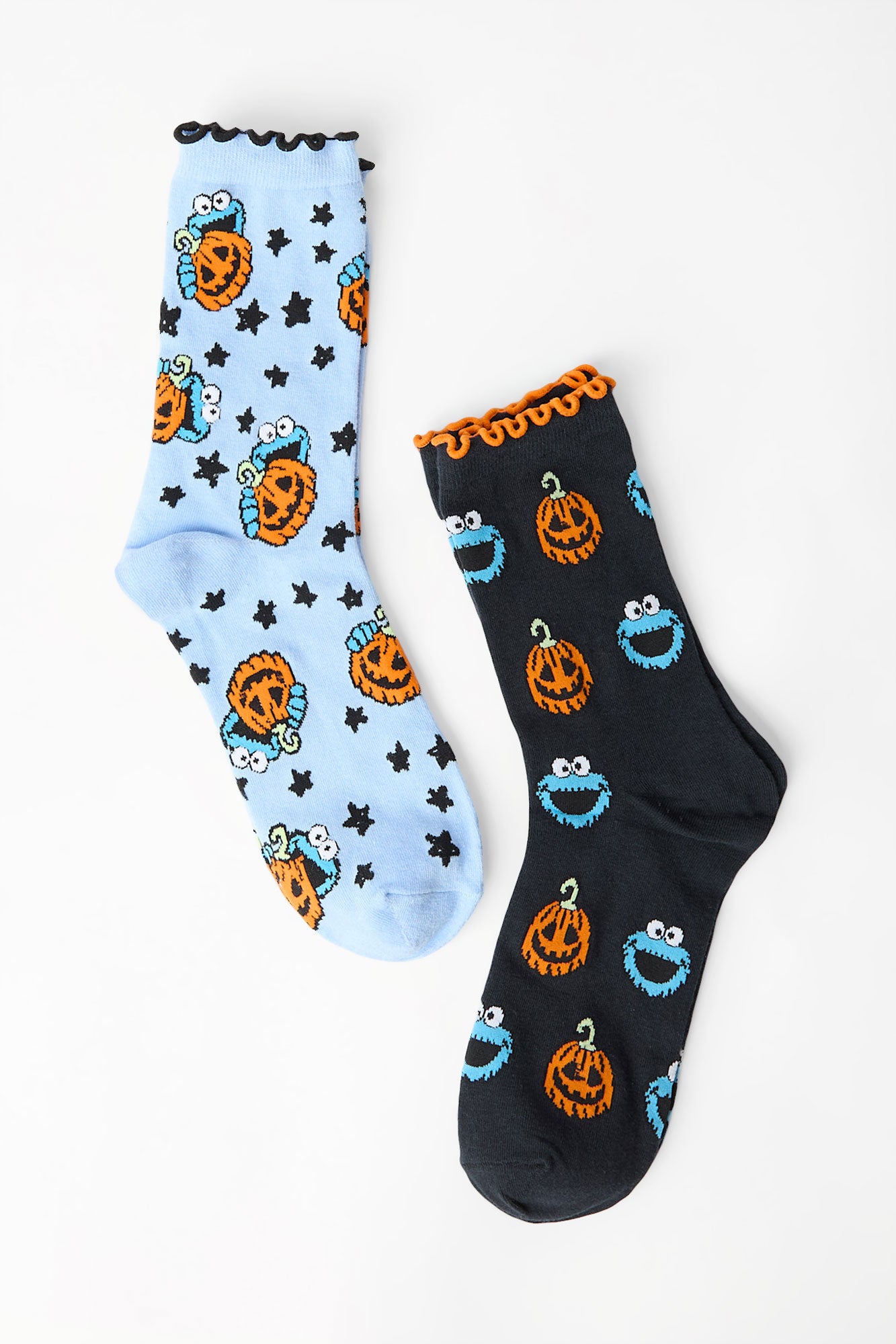 Chaussettes Cookie Monster paquet de 2