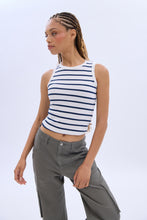 AERO Ribbed High Neck Tank Top thumbnail 6