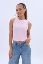 AERO Ribbed High Neck Tank Top thumbnail 21