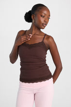Camisole à bord en dentelle thumbnail 13