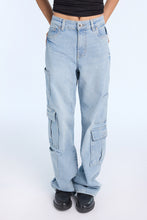 Jeans ample cargo taille haute AERO thumbnail 1