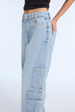 Jeans ample cargo taille haute AERO thumbnail 6