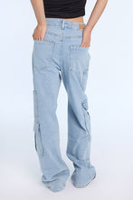 Jeans ample cargo taille haute AERO thumbnail 7