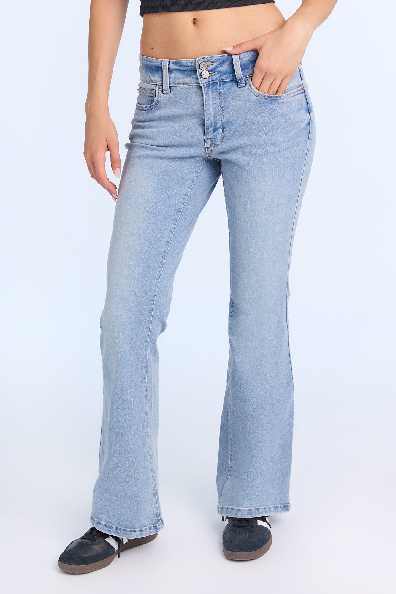 Jeans évasé AERO taille basse