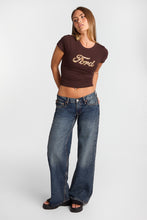 Jean Harper jambe large a? taille très basse thumbnail 4