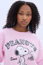 Peanuts Snoopy 1950 Graphic Crew Neck Sweatshirt thumbnail 2