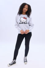 Hello Kitty Peak Graphic Crew Neck Sweatshirt thumbnail 3