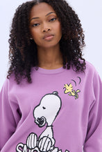 Sweatshirt ras du cou imprimé graphique Peanuts Snoopy Woodstock thumbnail 2