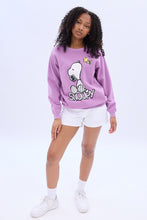 Sweatshirt ras du cou imprimé graphique Peanuts Snoopy Woodstock thumbnail 3