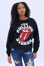 Sweatshirt ras du cou imprimé graphique The Rolling Stones Glitter thumbnail 1