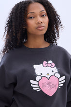 Sweatshirt ras du cou imprimé graphique Hello Kitty Angel thumbnail 2