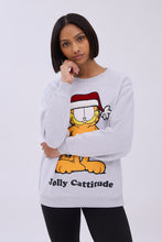 Garfield Holidays Graphic Crew Neck Sweatshirt thumbnail 1