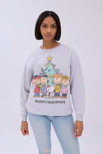 Sweatshirt ras du cou imprime? graphique Snoopy Peanuts Holidays thumbnail 1