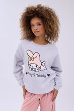 My Melody Graphic Crew Neck Relaxed Sweatshirt thumbnail 1