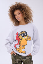 Garfield Graphic Crew Neck Relaxed Sweatshirt thumbnail 1