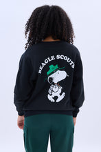 Sweatshirt ras du cou imprimé graphique Camp Snoopy Beagle Scouts thumbnail 2