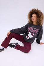 Hello Kitty Graphic Crew Neck Relaxed Sweatshirt thumbnail 2