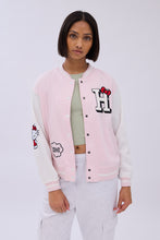 Hello Kitty Embroidered Patch Varsity Jacket thumbnail 1