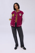 Garfield Embroidered Patch Varsity Jacket thumbnail 2