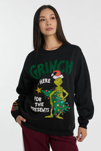 The Grinch Christmas Tree Graphic Crew Neck Sweatshirt thumbnail 1