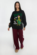 The Grinch Christmas Tree Graphic Crew Neck Sweatshirt thumbnail 4