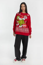 The Grinch Ornaments Graphic Crew Neck Sweatshirt thumbnail 4