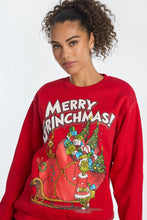 Pull à enfiler à col ras du cou imprimé Le Grincheux Merry Grinchmas thumbnail 2