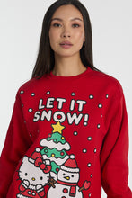 Hello Kitty Let It Snow Graphic Crew Neck Sweatshirt thumbnail 2