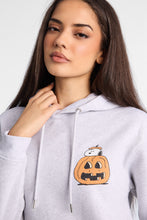 Peanuts Snoopy Halloween Pumpkin Graphic Boyfriend Hoodie thumbnail 3