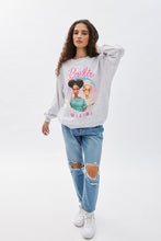 Barbie Malibu Graphic Crew Neck Oversized Sweatshirt thumbnail 2
