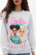 Barbie Malibu Graphic Crew Neck Oversized Sweatshirt thumbnail 3