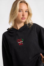 Cherry Coca-Cola Graphic Washed Boyfriend Hoodie thumbnail 2