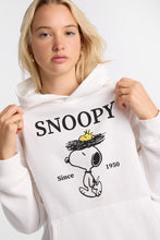 Chandail à capuche en molleton coupe garc?onne graphique nid Peanuts Snoopy thumbnail 2