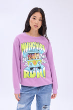 Scooby-Doo Munchies Run Graphic Crew Neck Sweatshirt thumbnail 1