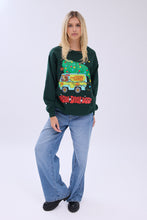 Scooby-Doo Mystery Machine Pine Tree Graphic Crew Neck Sweatshirt thumbnail 2