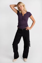 T-shirt long a? col henley manches courtes thumbnail 19