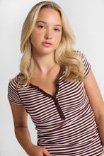 T-shirt long a? col henley manches courtes thumbnail 26